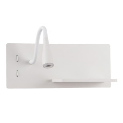 Бра Crystal Lux CLT 217W CLT 217W Qi+USB WH