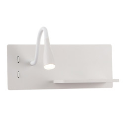 Бра Crystal Lux CLT 217W CLT 217W Qi+USB WH