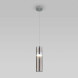 Подвесной светильник Eurosvet Lumen 50244/1 LED хром/дымчатый
