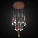 Каскадная люстра Citilux Вегас CL227163