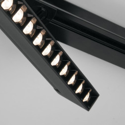 Трековый светильник Elektrostandard Garda Черный 20W 4200K (85018/01) однофазный