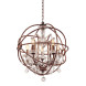 Подвесная люстра LOFT IT Foucaults orb crystal LOFT1897/6