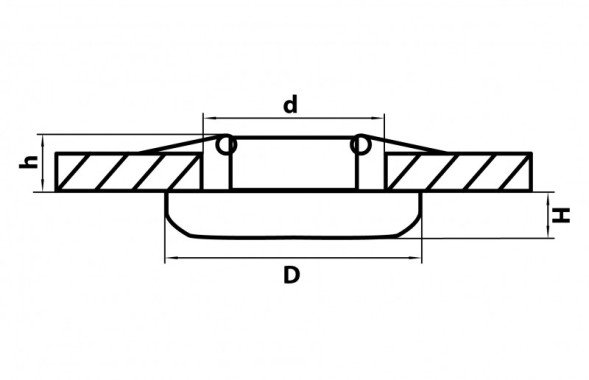 Точечный влагозащищенный светильник Lightstar Monde 071057
