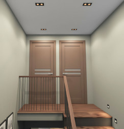 Встраиваемый точечный светильник Denkirs Rodvig DK3072-BBR