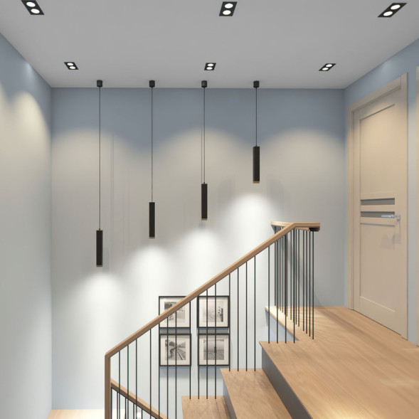 Встраиваемый точечный светильник Denkirs Rodvig DK3072-BBR