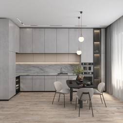 Светодиодный трековый светильник Denkirs SMART LINEAR DK8014-BK