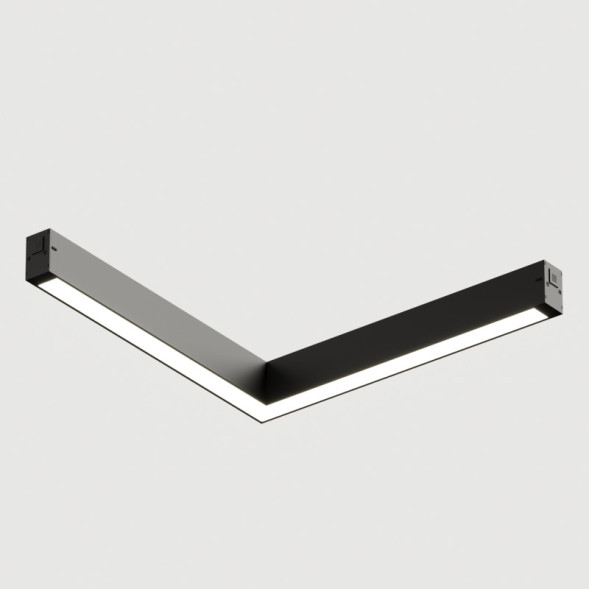 Светодиодный трековый светильник Denkirs SMART LINEAR DK8014-BK
