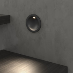 Светильник для стен и ступеней Elektrostandard MRL LED 1118 Чёрный