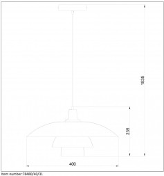 Подвесной светильник LUCIDE GITSY 78480/40/31
