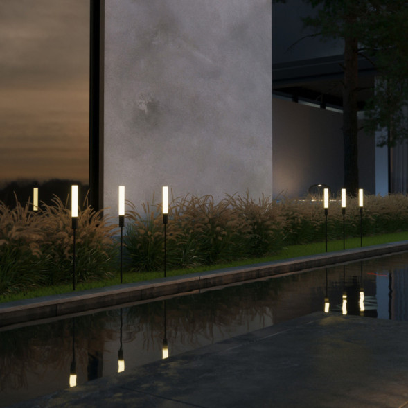 Грунтовый светильник Elektrostandard Invi (35155/F) черный Invi