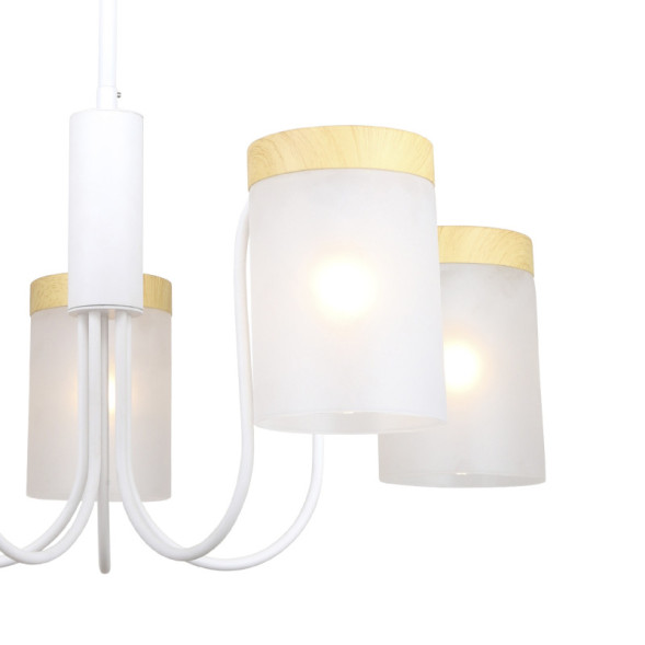 Люстра на штанге Escada 1172/5P White Harmony