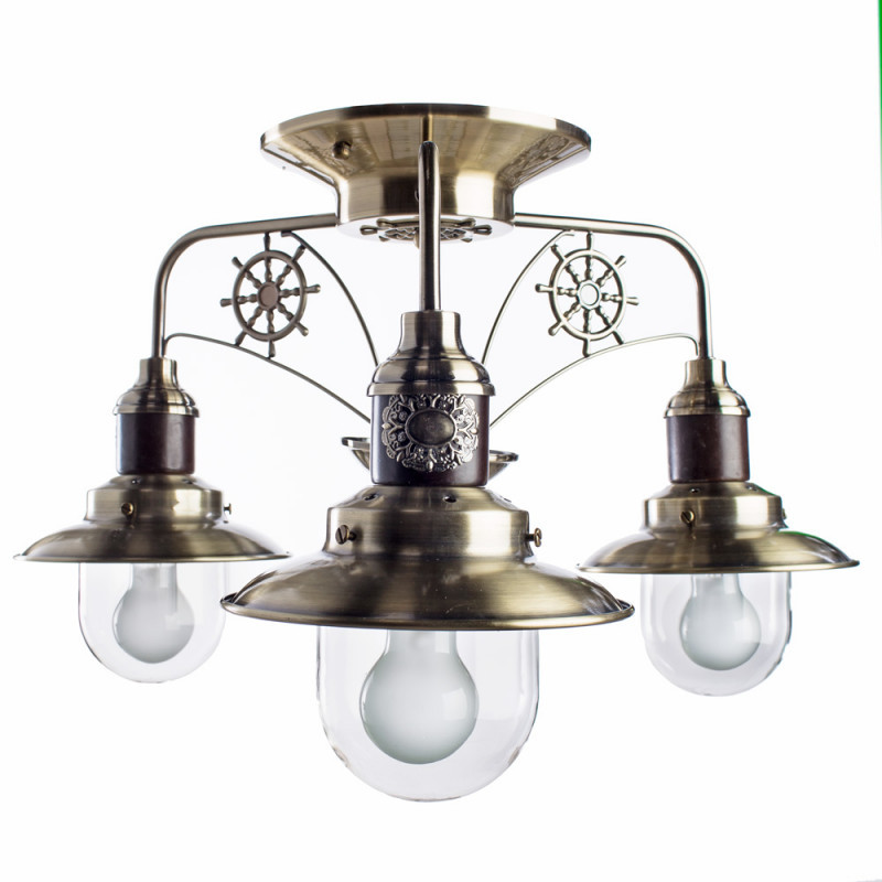 Потолочная люстра ARTE Lamp SAILOR A4524PL-3AB