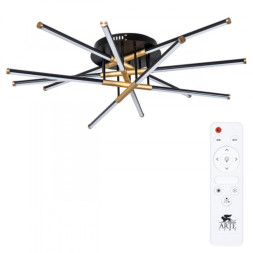 Люстра на штанге ARTE Lamp FERNANDO A2199PL-6BK
