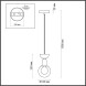 Подвесной светильник LUMION KARISMA 5619/1