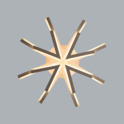 Потолочная люстра LUMION Alberta 8029/65CL