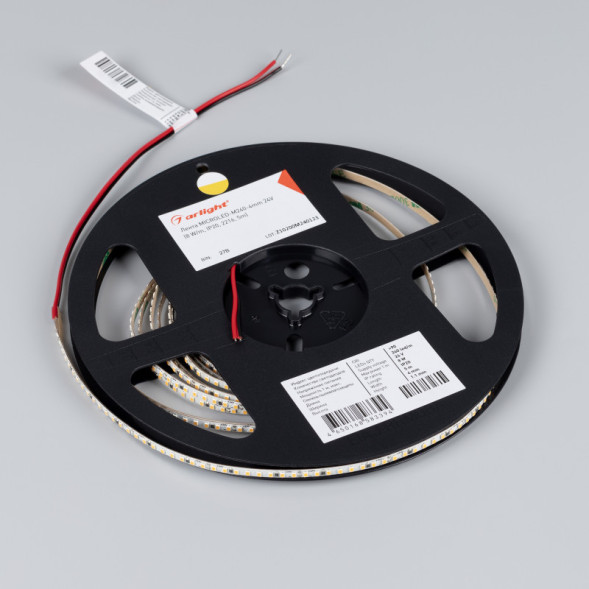 Лента Arlight 047871 40W 24V белый (теплый) IP20