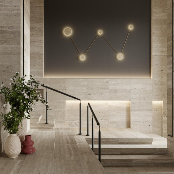 Бра Odeon Light TRAVERTINO 6625/25WL