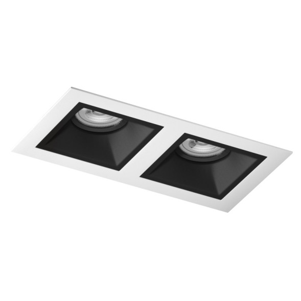 Точечный встраиваемый светильник Lightstar Domino D5260707BMOD