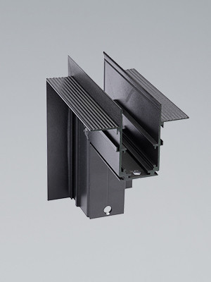 Коннектор для шинопровода Vitaluce Track Black magnet in VT0200032-01