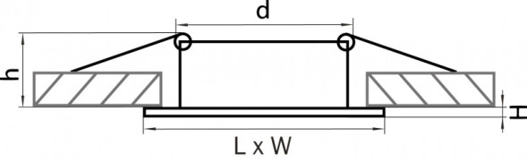 Встраиваемый точечный светильник Lightstar Lega qua 011035