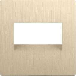 Клавиша Werkel WL10-RJ45+RJ45-CP шампань рифленый