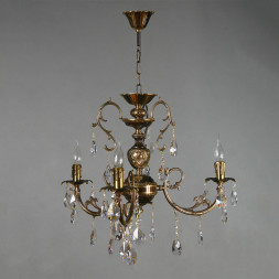 Подвесная люстра AMBIENTE by BRIZZI ALICANTE 8888/3 PB Tear drop