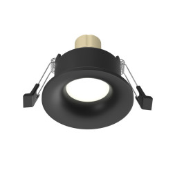 Влагозащищенный светильник точечный Maytoni Technical SLIM DL027-GU10-B