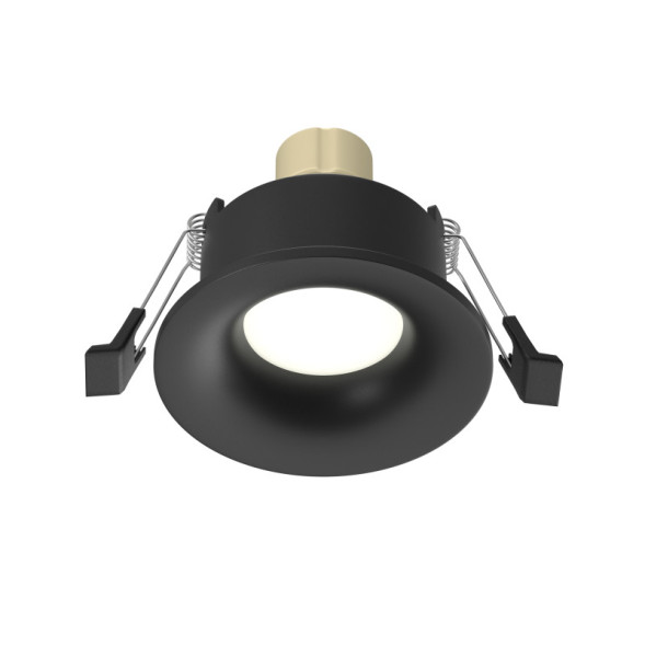 Влагозащищенный светильник точечный Maytoni Technical SLIM DL027-GU10-B