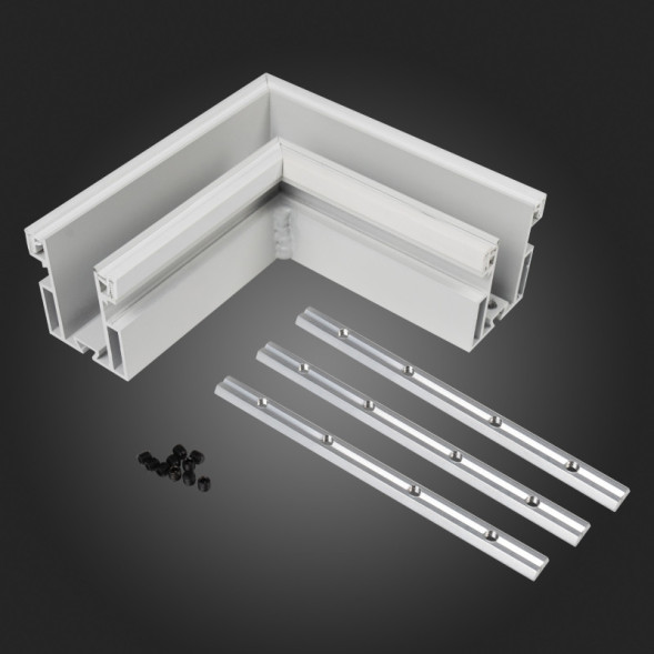 Соединитель профиля трековых светильников ST-Luce Track White magnet SKYLINE 48 в натяжной потолок ST003.579.01