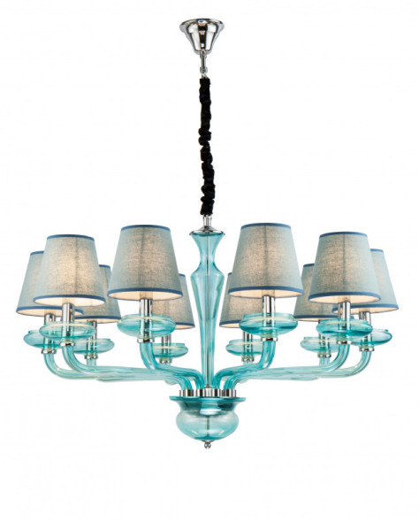 Подвесная люстра Lucia Tucci Ashanti ASHANTI 1260.10 blue