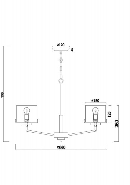 Подвесная люстра Freya KAREN FR5096PL-05CH