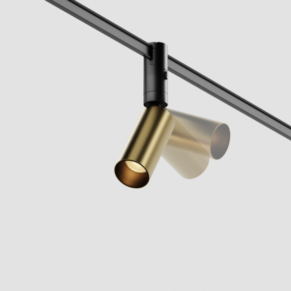 Магнитный трековый светильник Maytoni Technical FOCUS LED TR201-1-5W3K-M-BBS