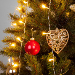 Светодиодный занавес Eurosvet 200-001 теплый белый 1,5*1м IP20