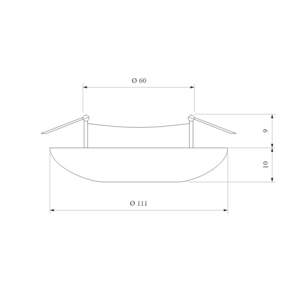 Встраиваемый точечный светильник Elektrostandard 2220 MR16 CL прозрачный подсветка мульти