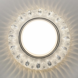 Встраиваемый точечный светильник Elektrostandard 3026 GX53 CL прозрачный