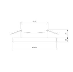 Встраиваемый точечный светильник Elektrostandard 3026 GX53 CL прозрачный