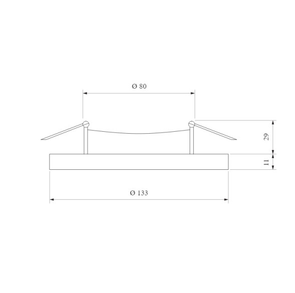 Встраиваемый точечный светильник Elektrostandard 3026 GX53 CL прозрачный