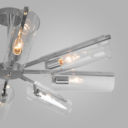 Люстра на штанге Eurosvet Trompeta 70144/8 хром