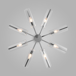 Люстра на штанге Eurosvet Trompeta 70144/8 хром