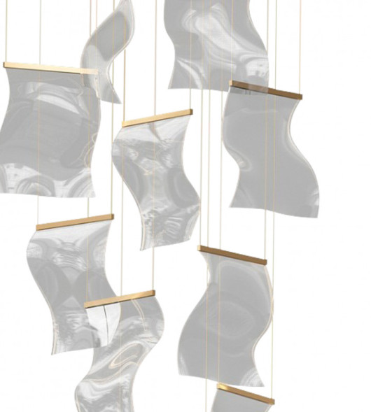 Каскадная люстра Kink Light Лиора 08035-10A,33