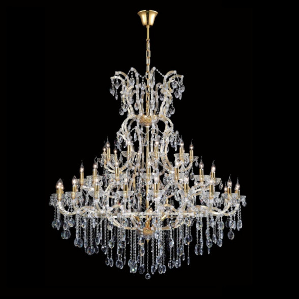 Подвесная люстра Crystal Lux HOLLYWOOD HOLLYWOOD SP53 GOLD