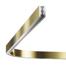 Коннектор для трекового шинопровода Maytoni Technical TRX154-RC80-BS Magnetic trаck system Flarity латунь