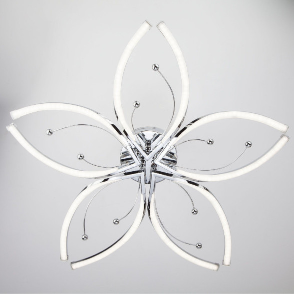 Потолочная люстра Eurosvet 90056/5 хром FIONA