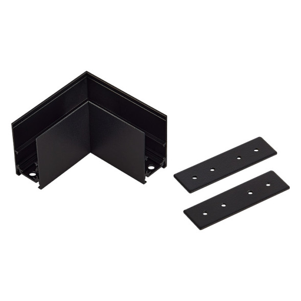 Коннектор для трекового шинопровода ST-Luce ST1007.419.00 Track Black magnet SKYLINE 48 накладной черный