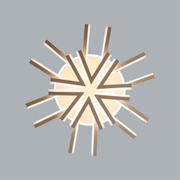 Потолочная люстра LUMION Alberta 8029/95CL