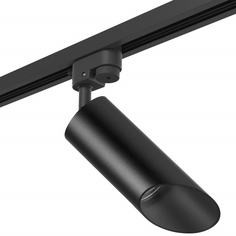 Трековый светильник Lightstar Track 1 black R1T43737