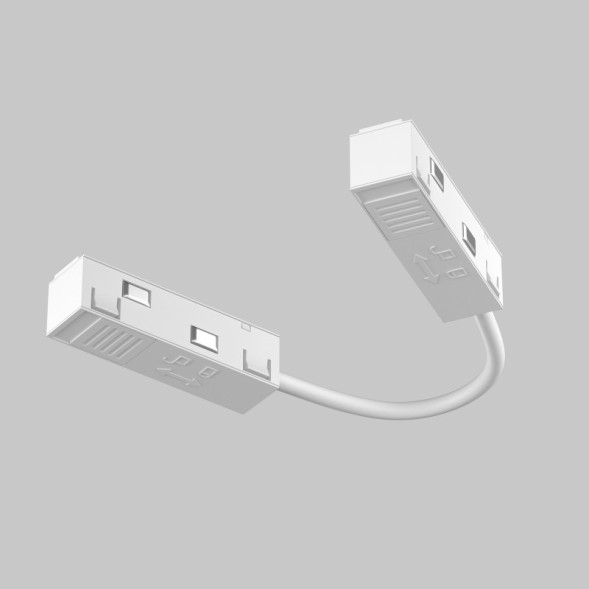 Подвод питания Maytoni Technical Magnetic track system Exility накладной белый TRA034CPC-42W-15-1