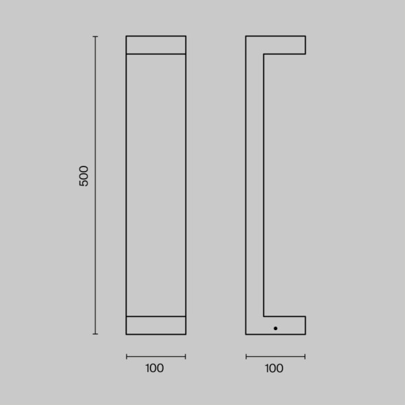 Садово-парковый светильник Maytoni Barclay Street O013FL-L9B