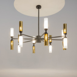 Люстра на штанге Maytoni MEMORY MOD177PL-16G
