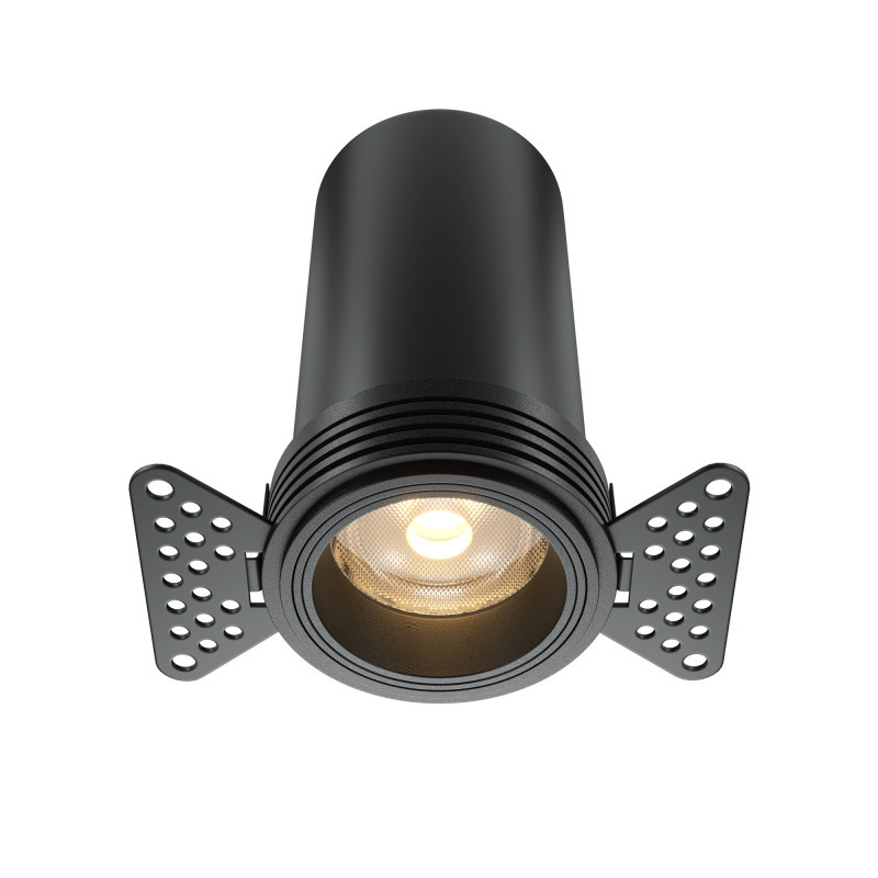 Точечный встраиваемый светильник Maytoni Technical FOCUS LED DL125-L12-3K-TRS-B